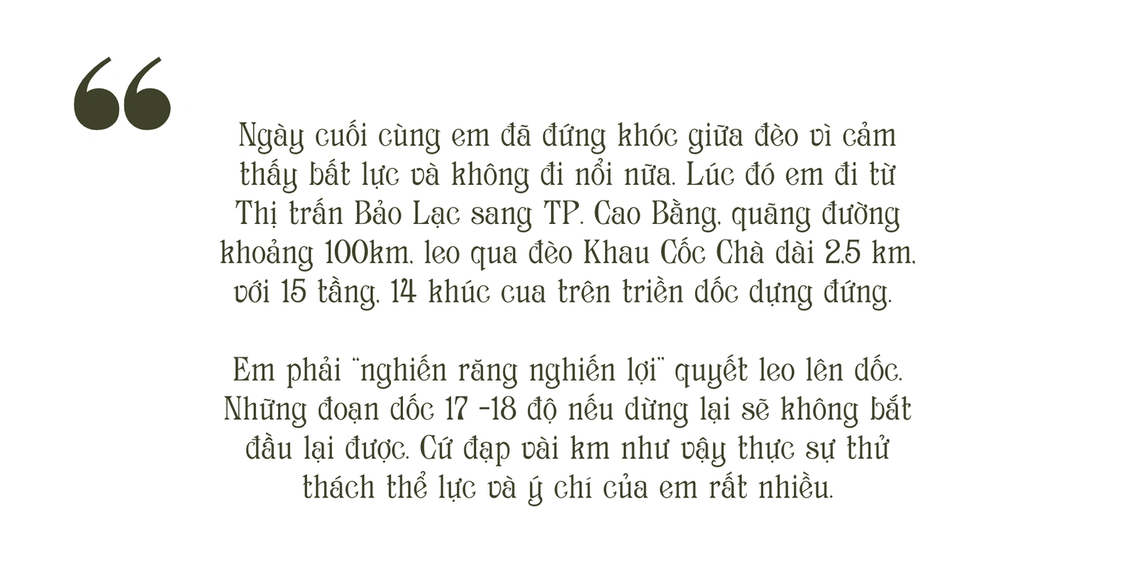 Hành trình 8 ngày đêm “phượt” Hà Giang bằng xe đạp