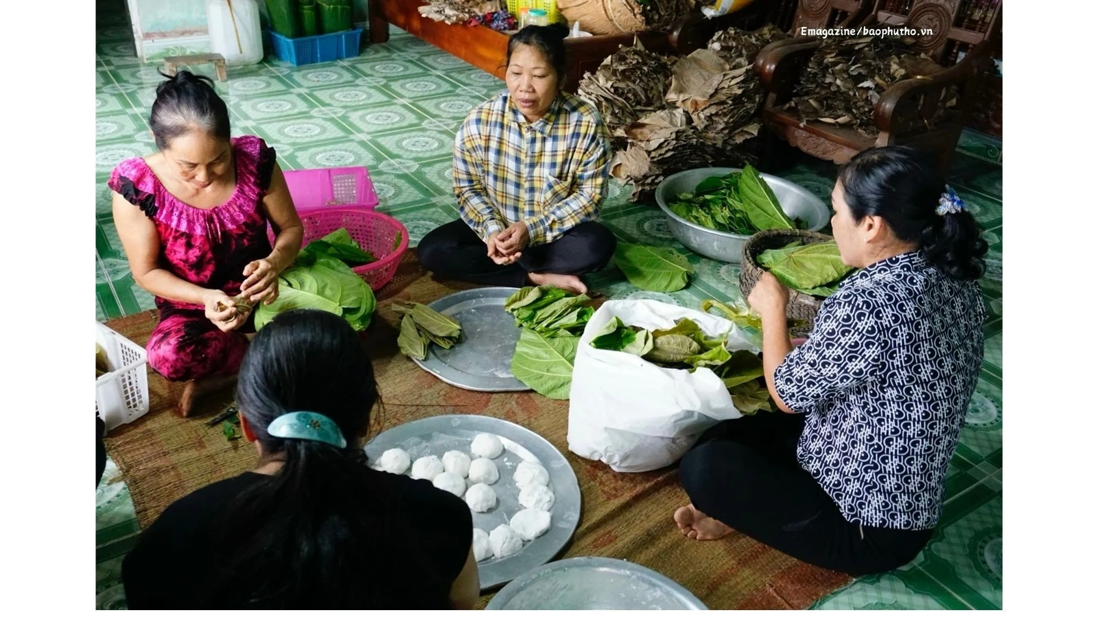 Món ăn cuối xuân của người Mường