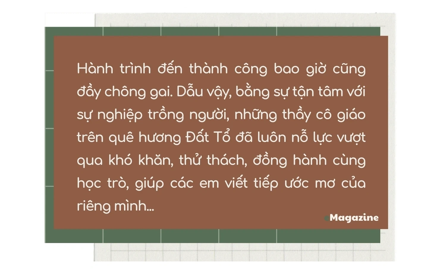 Giáo dục Đất Tổ - Những tấm gương truyền cảm hứng - Kỳ II: Những “người đưa đò” tận tâm