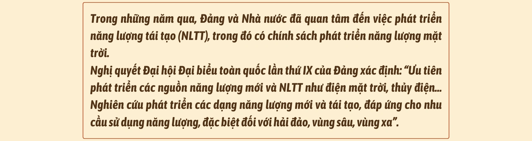 Để năng lượng xanh phát huy hết tiềm năng