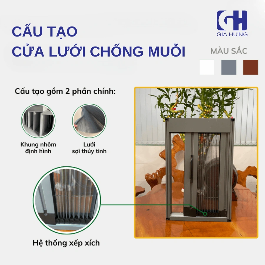 Cửa Lưới Chống Muỗi Giahungpro – An Toàn, Thoáng Mát Cho Mọi Gia Đình