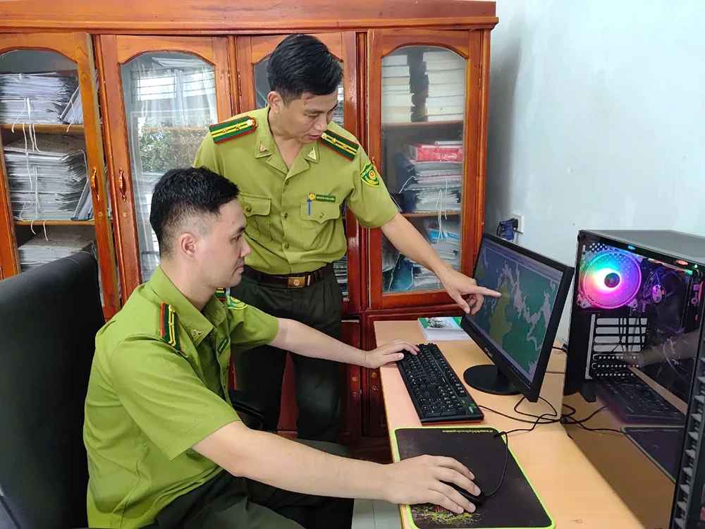 Ứng dụng công nghệ số trong quản lý, bảo vệ rừng