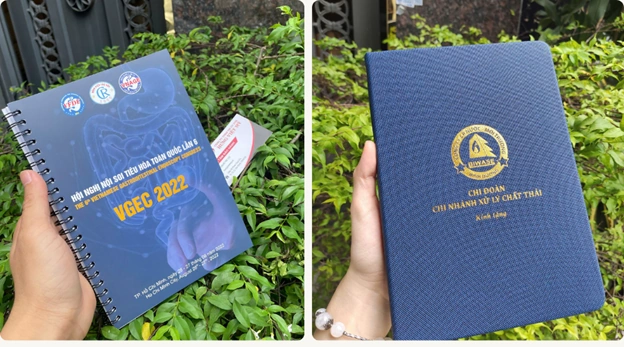 Dịch vụ in sổ tay lò xo theo yêu cầu làm quà tặng doanh nghiệp
