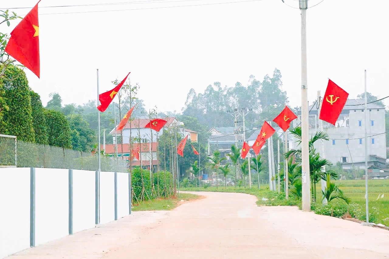 Sắc Xuân nông thôn mới