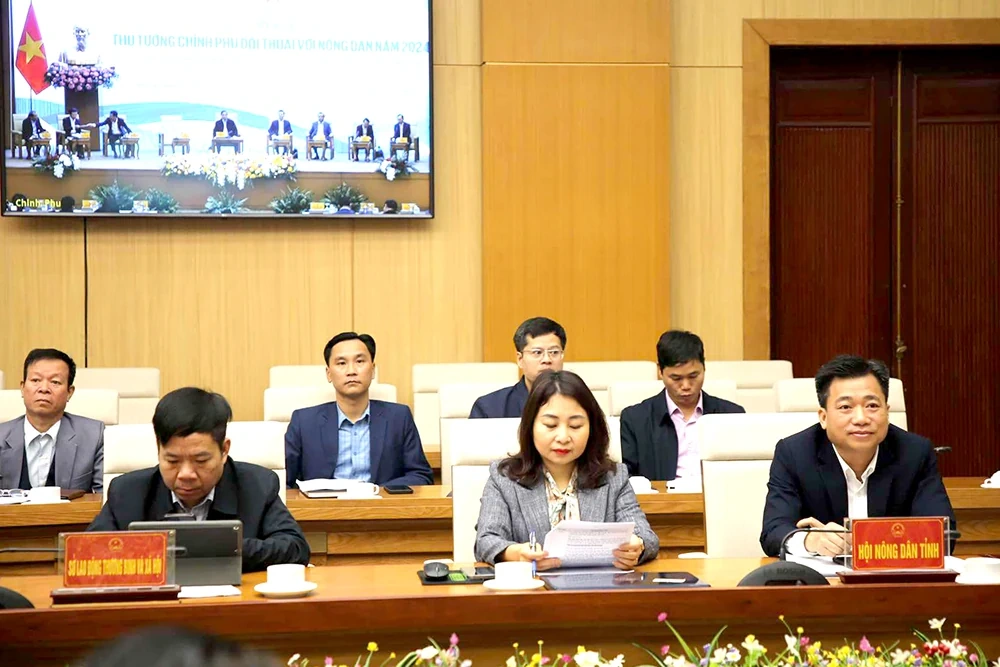 Thủ tướng Chính phủ đối thoại với nông dân Việt Nam năm 2024