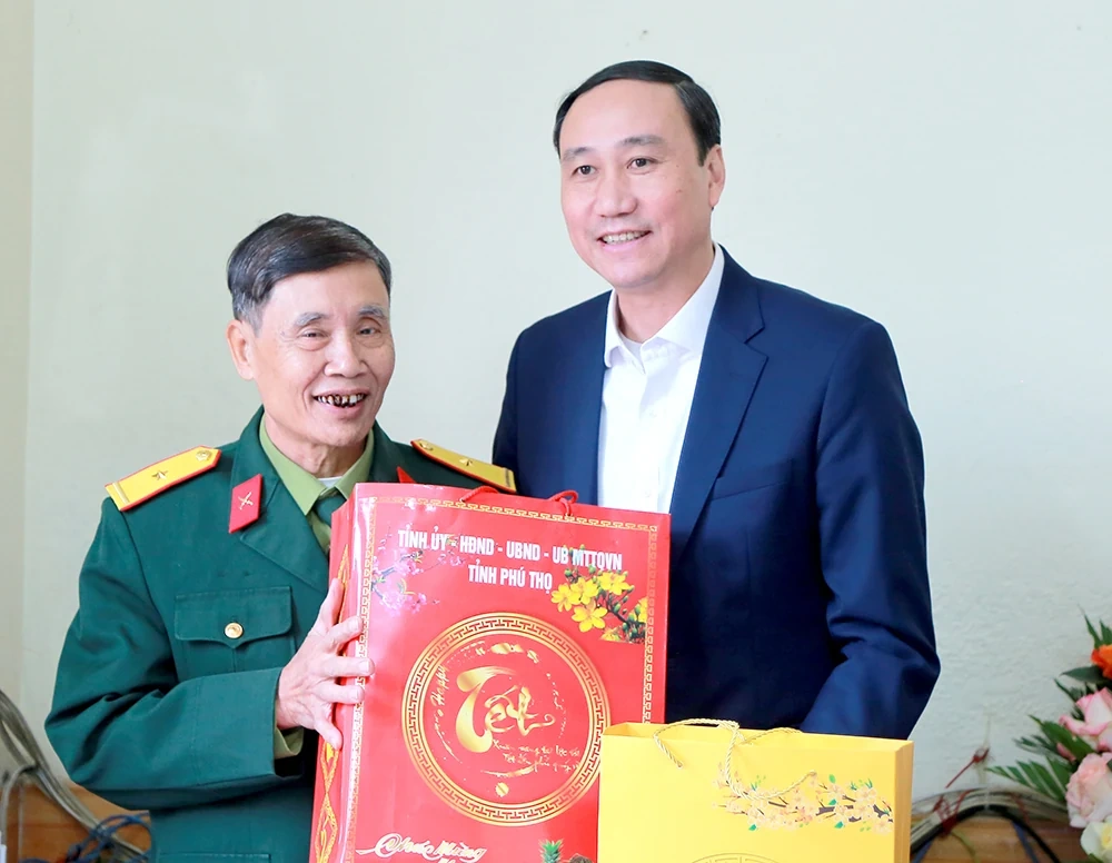 Phó Chủ tịch nước Võ Thị Ánh Xuân thăm, chúc Tết tại tỉnh Phú Thọ