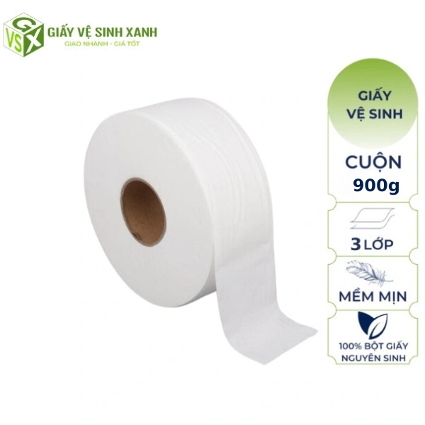 Giấy vệ sinh cuộn lớn - Giải pháp tiết kiệm tối ưu cho doanh nghiệp hiện đại
