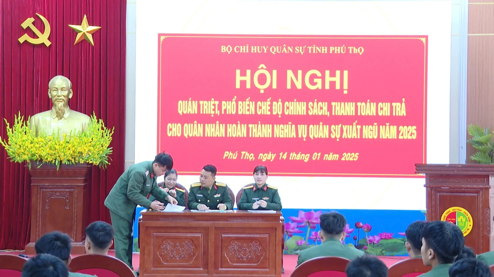 Hành trang cho quân nhân xuất ngũ