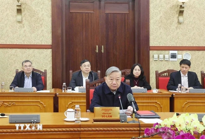 Tổng Bí thư: Bắt tay ngay vào công việc, không để tình trạng ăn Tết kéo dài