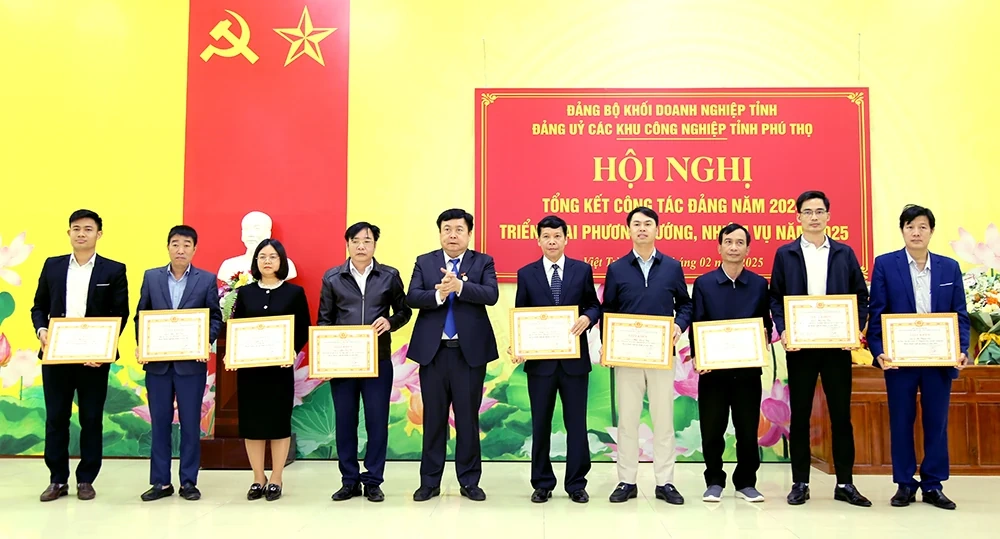 Đảng ủy các Khu công nghiệp tỉnh triển khai nhiệm vụ công tác Đảng năm 2025