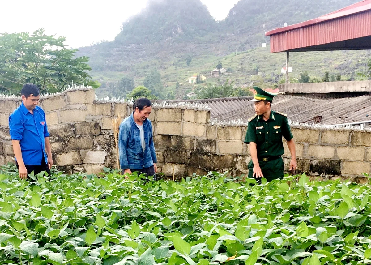 Hiệu quả cán bộ Biên phòng tăng cường các xã biên giới