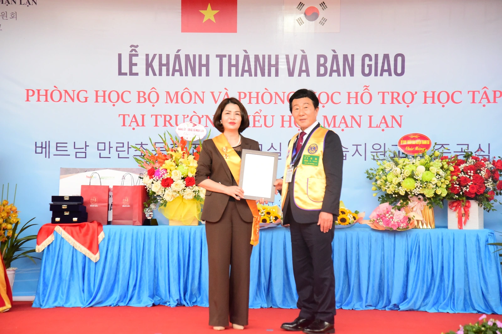 Khánh thành và bàn giao phòng học bộ môn và phòng học hỗ trợ học tập