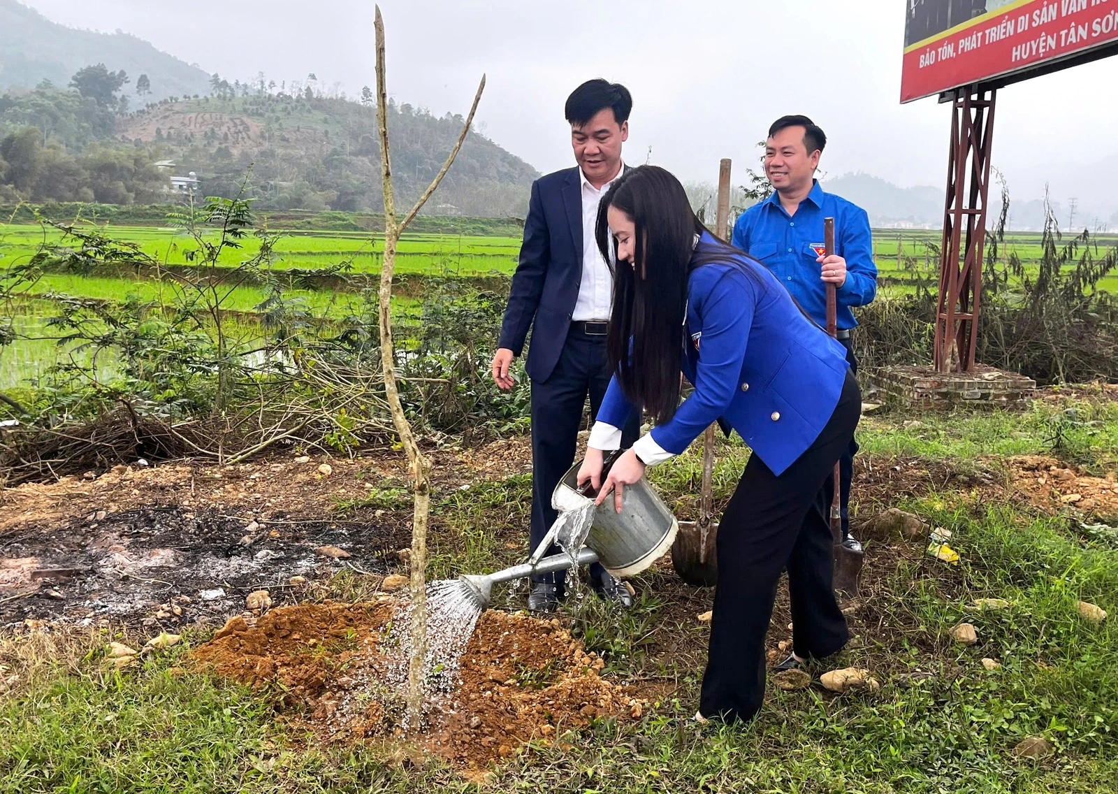 Tân Sơn hưởng ứng Tháng Thanh niên năm 2025