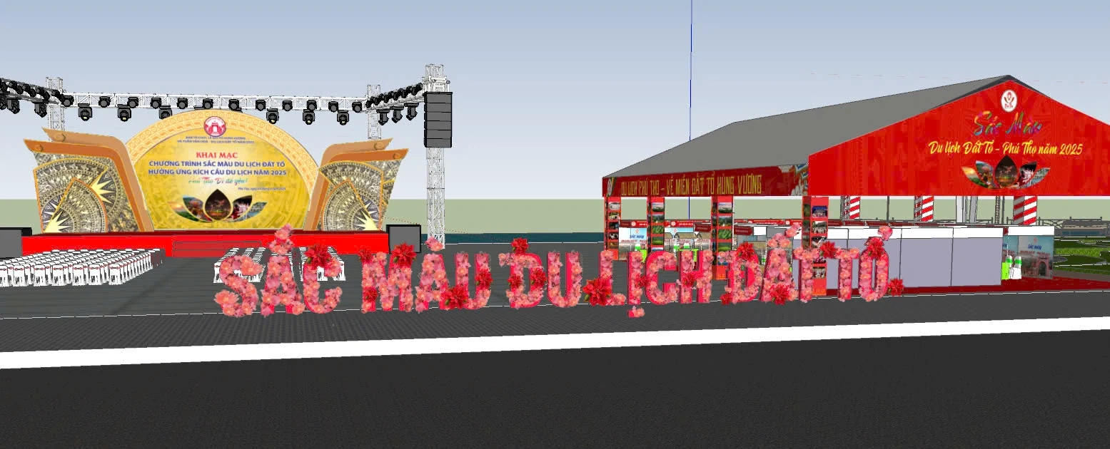 “Sắc màu du lịch Đất Tổ - Phú Thọ năm 2025”