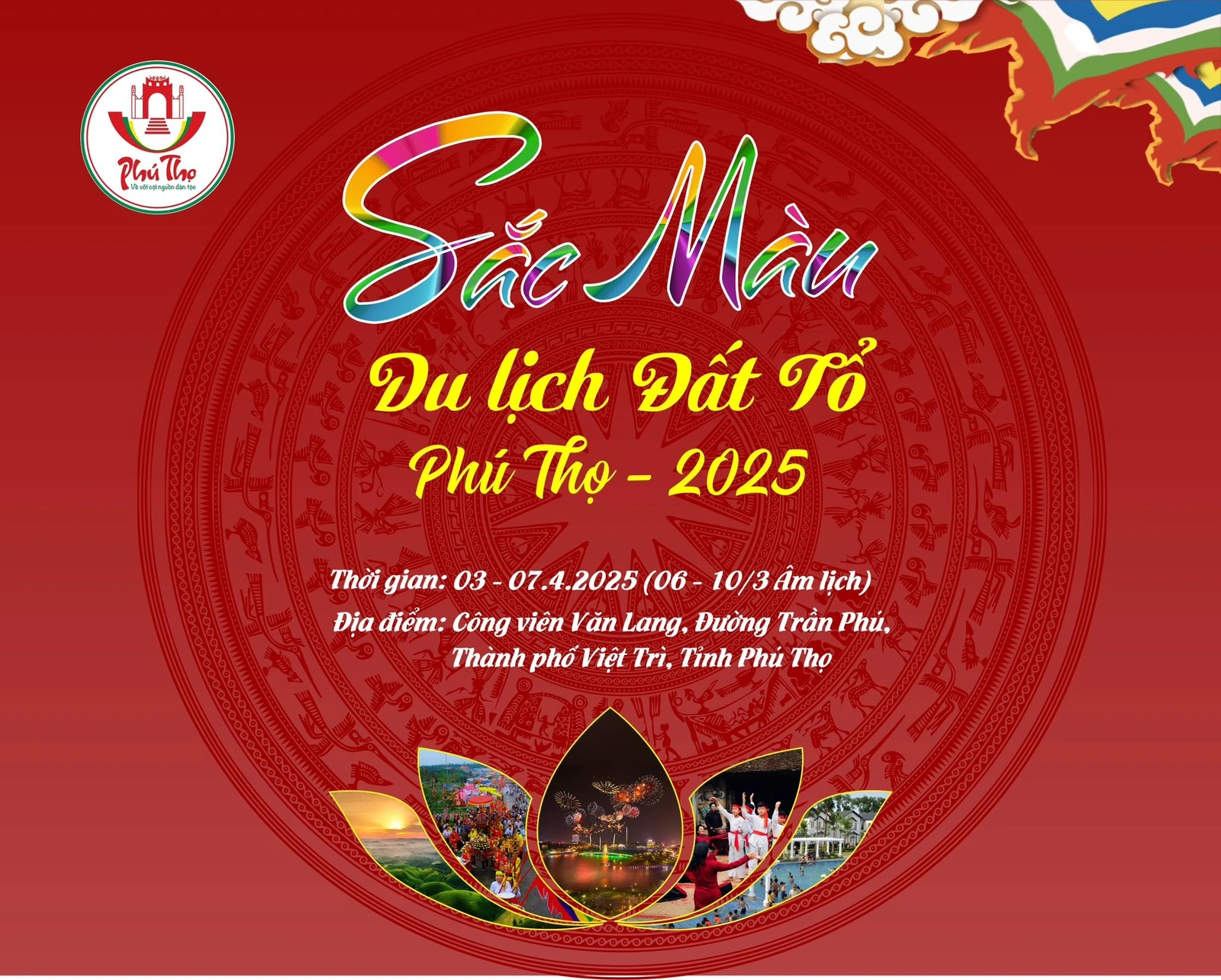 “Sắc màu du lịch Đất Tổ - Phú Thọ năm 2025”