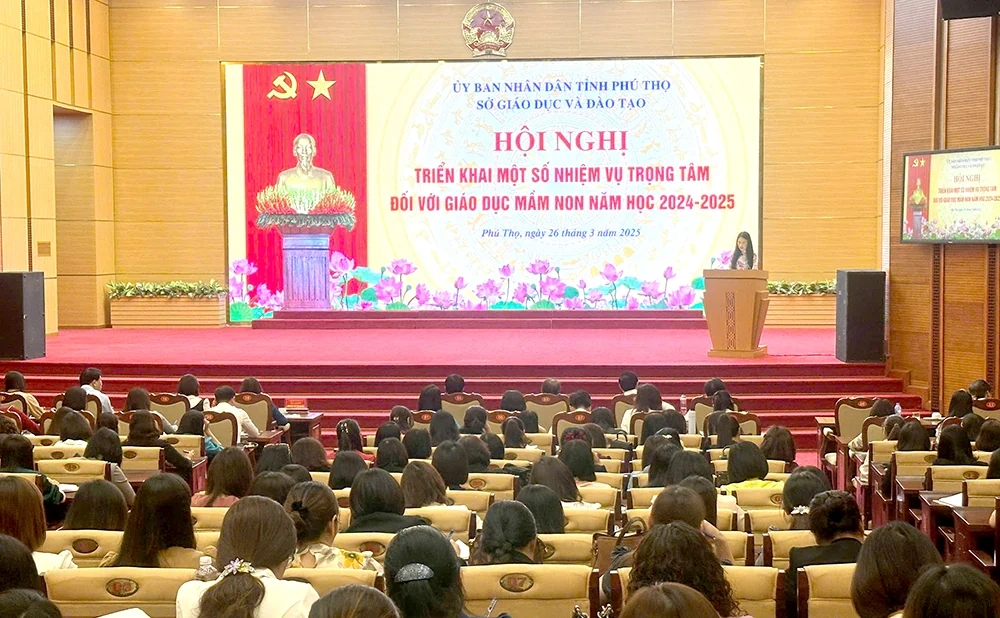 Triển khai một số nhiệm vụ trọng tâm giáo dục mầm non