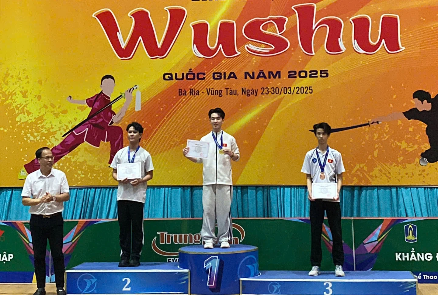 Phú Thọ giành 10 huy chương tại Giải Vô địch Wushu Quốc gia 2025
