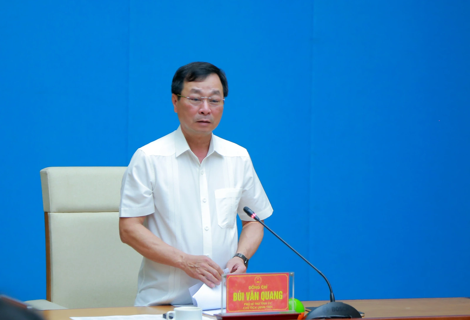 Chủ tịch UBND tỉnh nghe báo cáo công tác tổ chức Giỗ Tổ Hùng Vương - Tuần Văn hóa Du lịch Đất Tổ năm Ất Tỵ - 2025