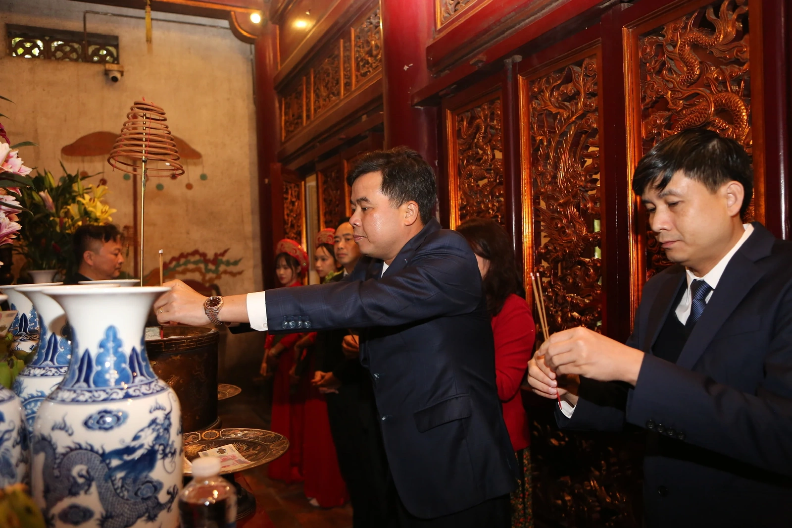 Huyện Thanh Sơn dâng hương tưởng niệm các Vua Hùng