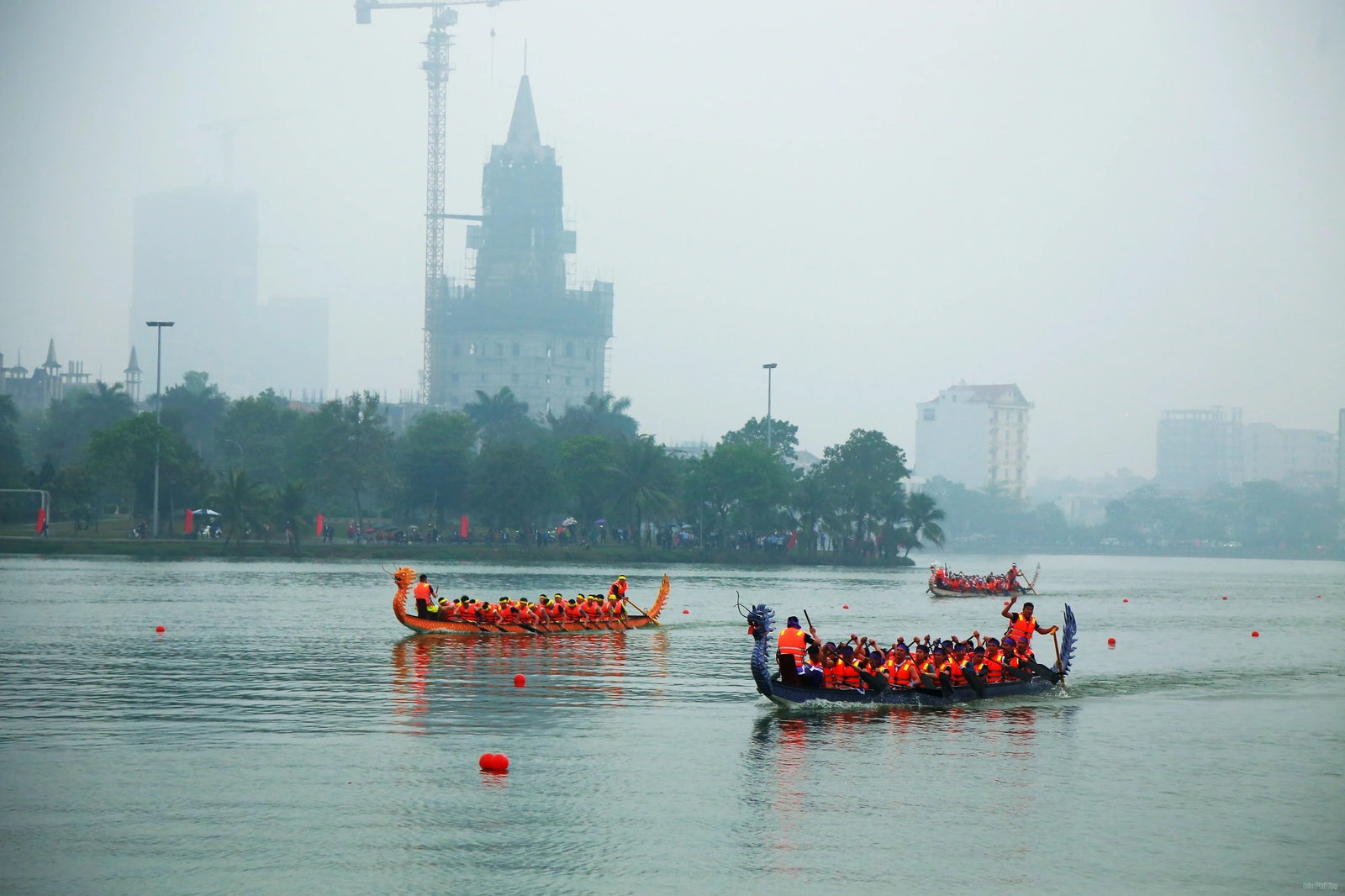 Bạch Hạc vô địch giải Bơi chải thành phố Việt Trì mở rộng