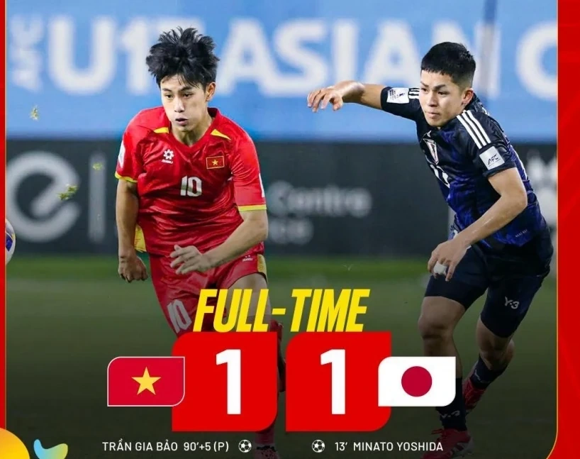 Nỗ lực tuyệt đối, U17 Việt Nam tạo địa chấn trước ĐKVĐ Nhật Bản