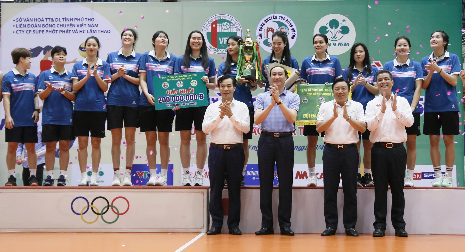 Bế mạc Giải Bóng chuyền Cúp Hùng Vương năm 2025