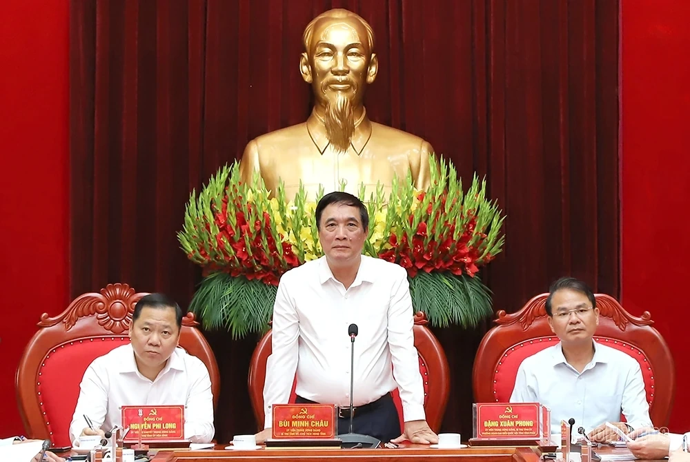 Thường trực Tỉnh uỷ Phú Thọ, Vĩnh Phúc, Hoà Bình họp thống nhất triển khai công tác sắp xếp, sáp nhập