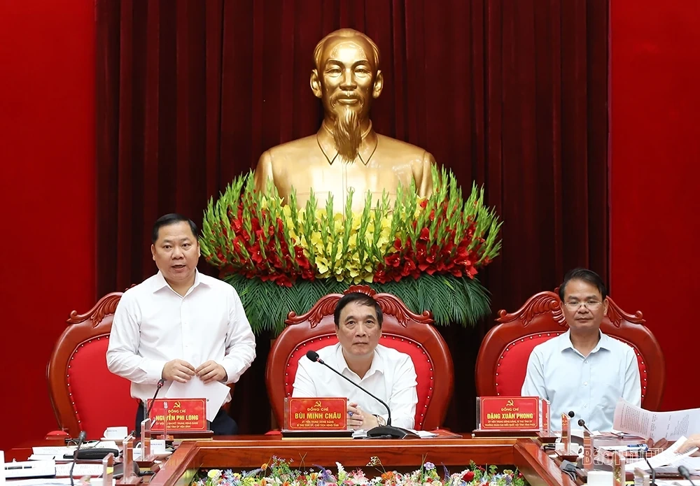 Thường trực Tỉnh uỷ Phú Thọ, Vĩnh Phúc, Hoà Bình họp thống nhất triển khai công tác sắp xếp, sáp nhập