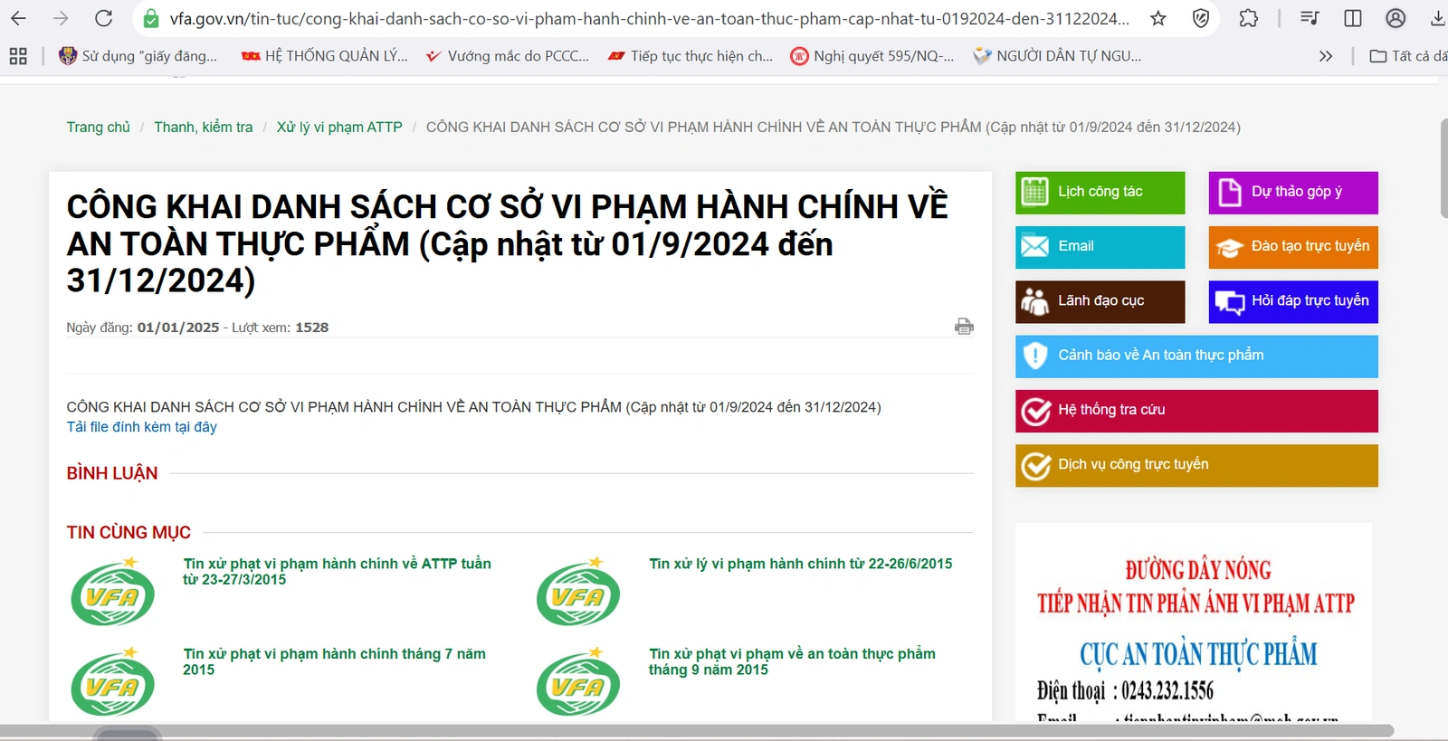 Hướng dẫn tra cứu sản phẩm bảo vệ sức khỏe trên các Website Bộ Y tế