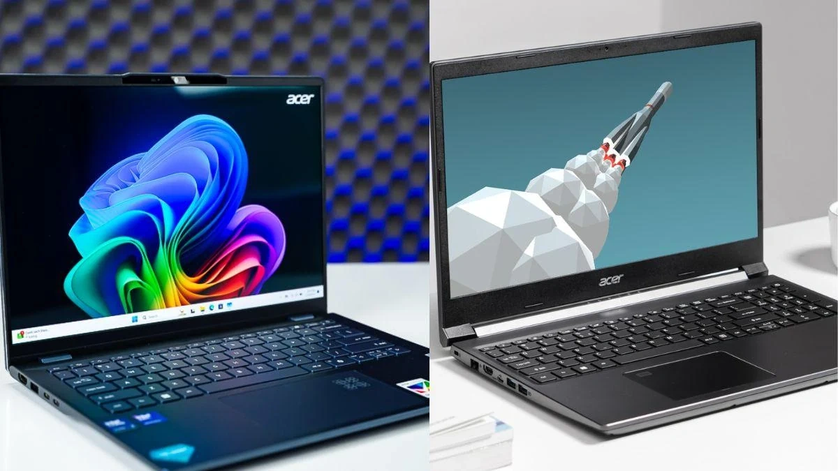 So sánh Acer Swift vs Acer Aspire về thiết kế, hiệu năng