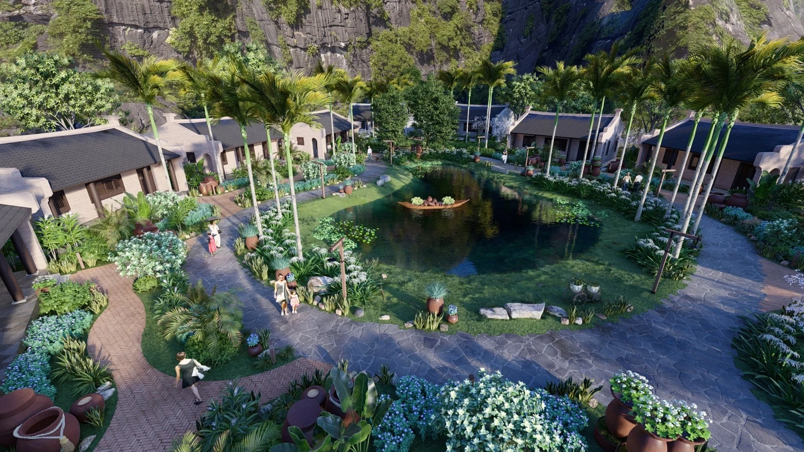 Dịch vụ thiết kế - thi công sân vườn Phú Thọ hàng đầu hiện nay