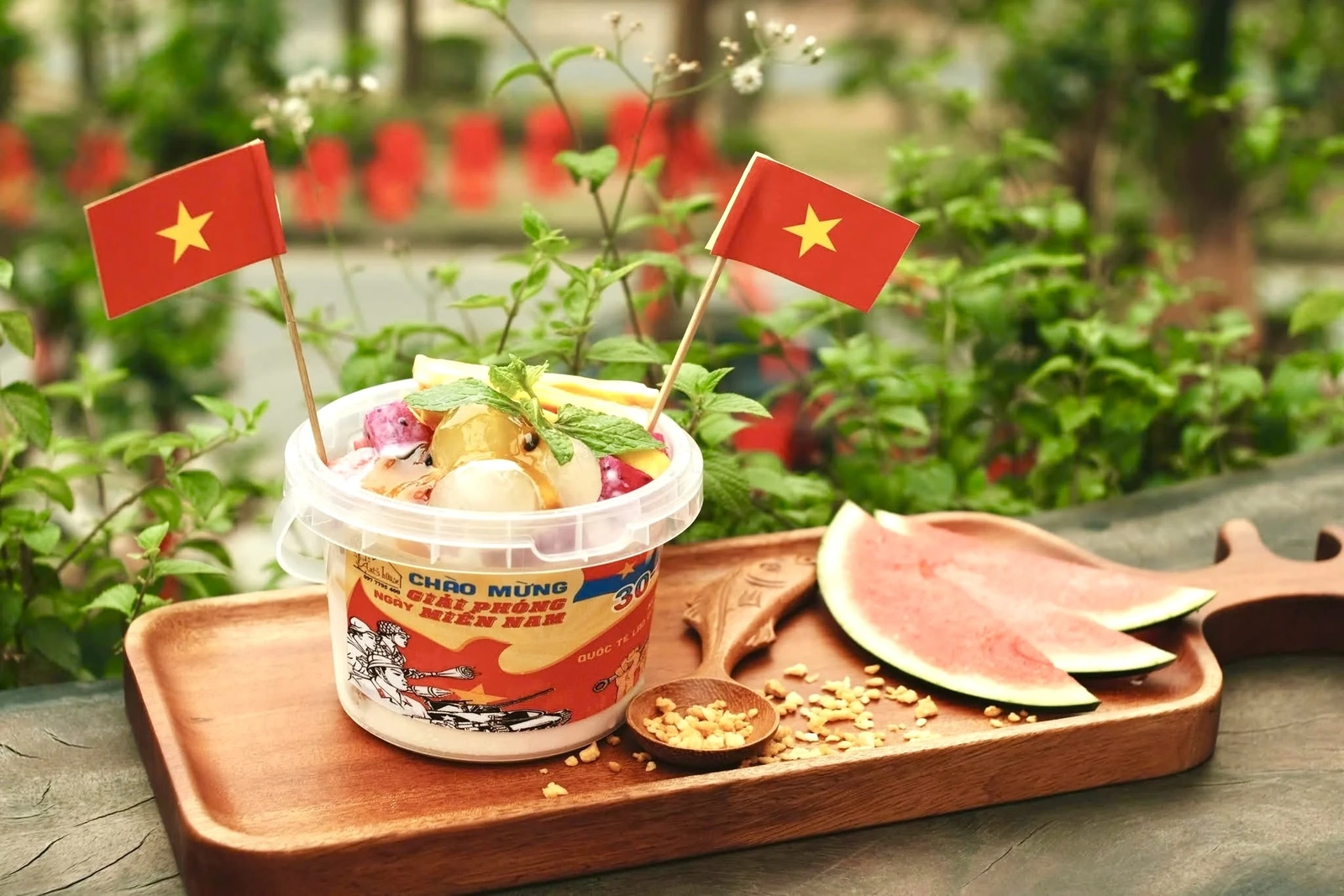 Ẩm thực sắc cờ: Sáng tạo từ lòng yêu nước