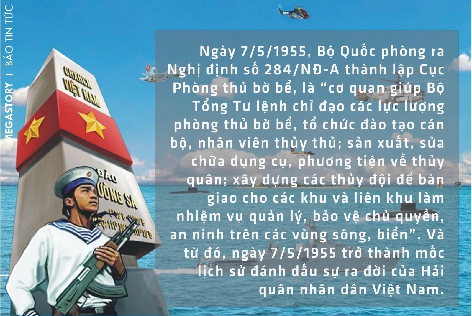 Hải quân nhân dân Việt Nam: 70 năm hành trình giữ biển