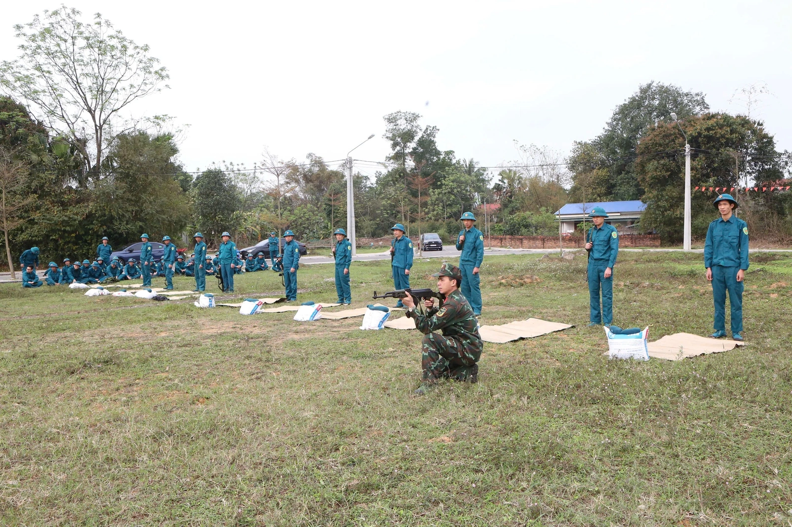 Việt Trì: Hơn 1.370 chiến sĩ dân quân tham gia huấn luyện năm 2025