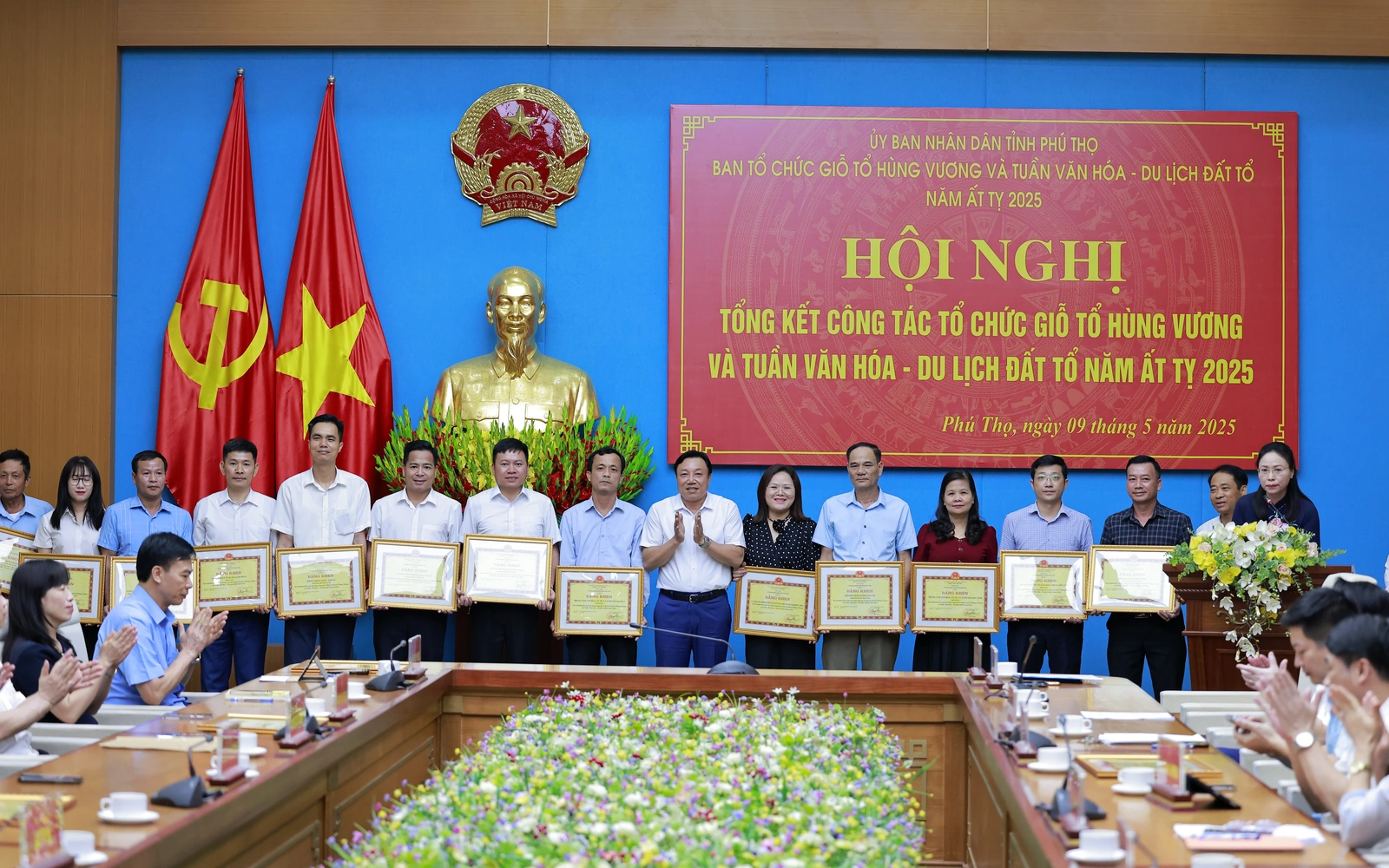 Tổng kết công tác Giỗ Tổ Hùng Vương và Tuần Văn hóa - Du lịch Đất Tổ năm Ất Tỵ 2025