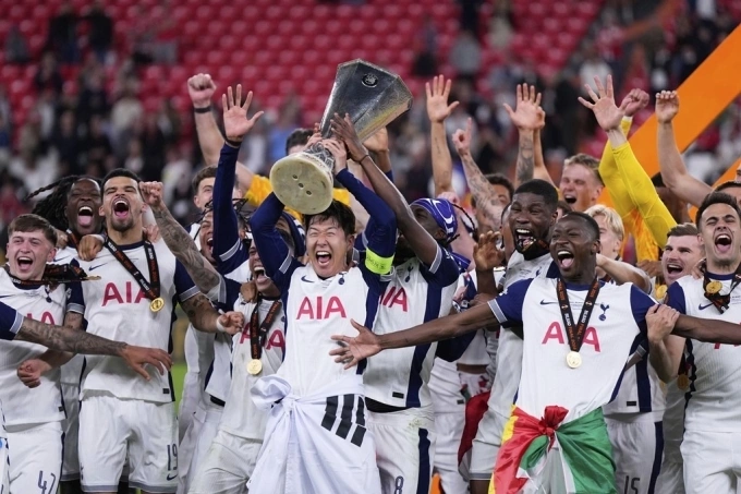 Hạ MU, Tottenham vô địch Europa League mùa 2024/25