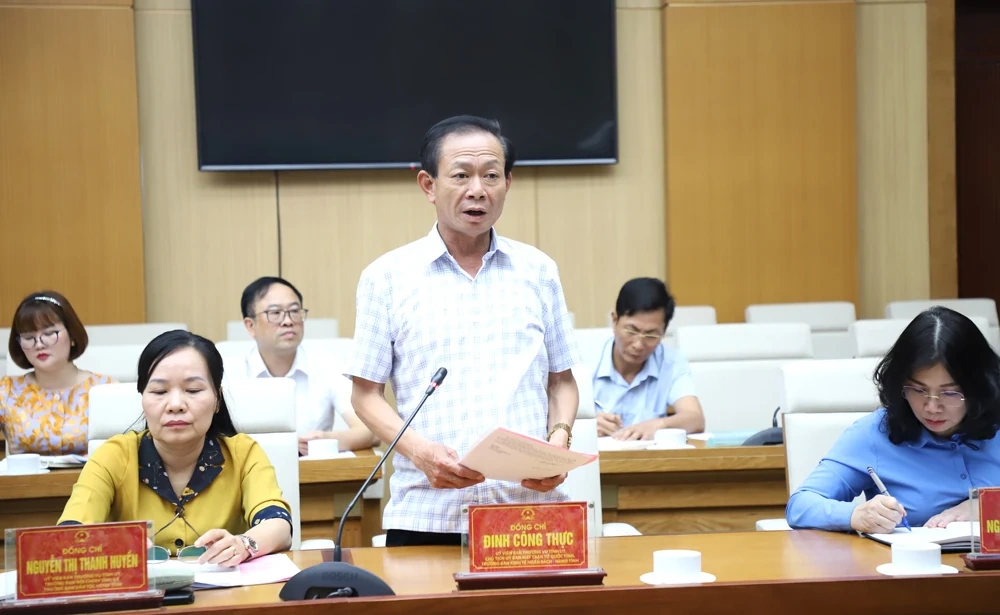 Thống nhất nội dung, chương trình Kỳ họp thứ Mười, HĐND tỉnh khóa XIX