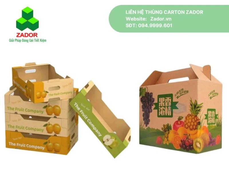Thùng carton in offset mua thùng giá xưởng TP.HCM - Zador