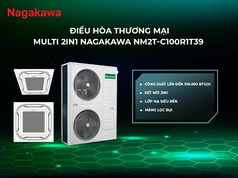 Nên chọn máy điều hòa áp trần hay điều hòa Multi công suất lớn?