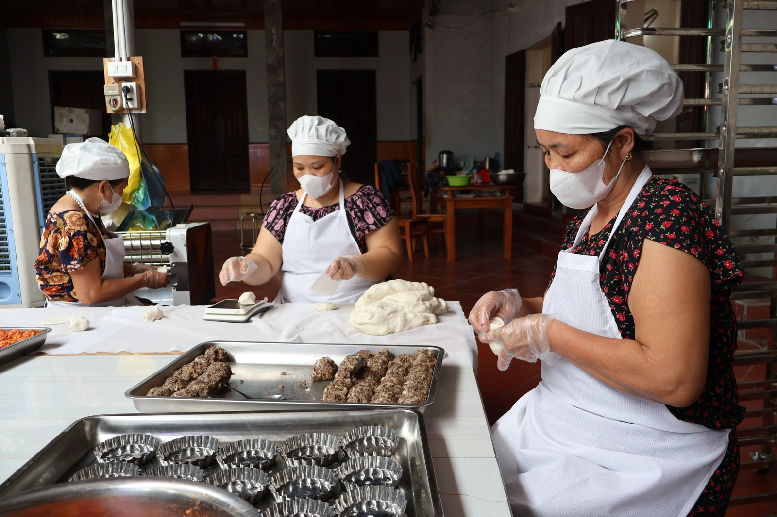 Đảm bảo an toàn thực phẩm trong sản xuất bánh bao