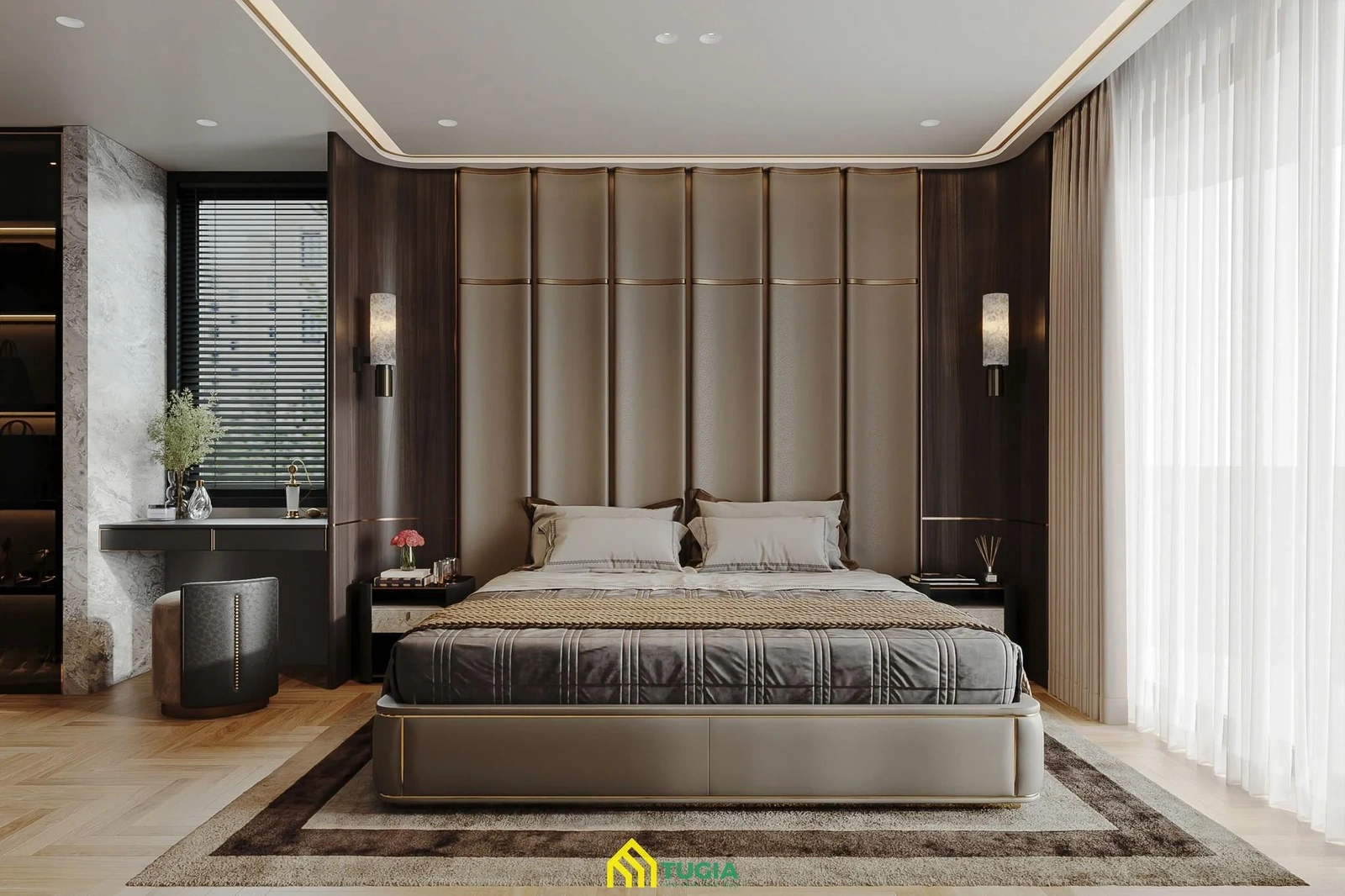 Tại sao nên thiết kế nội thất phòng ngủ tại Kiến Trúc Nội thất Tứ Gia?