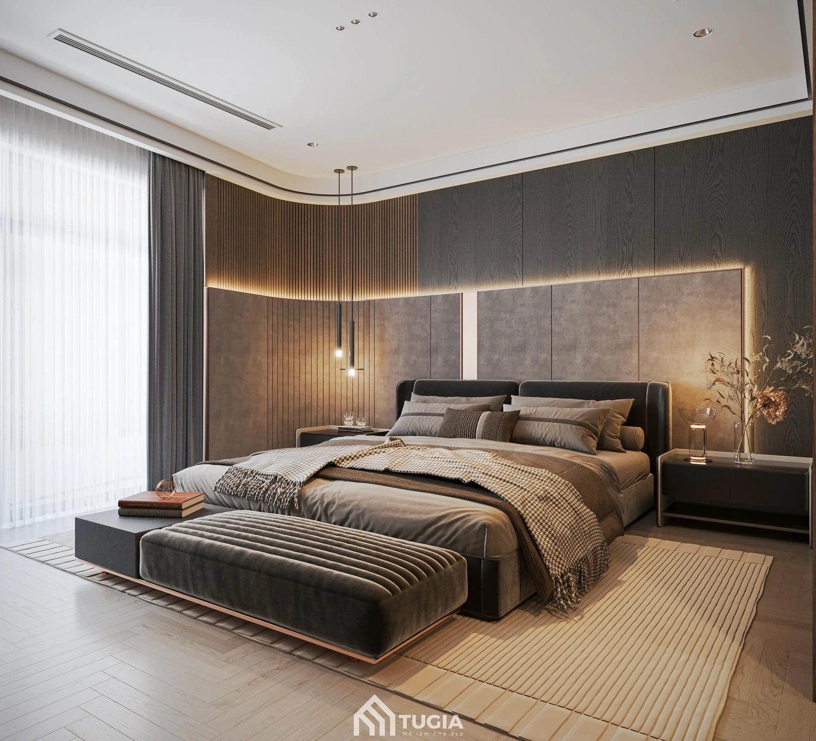 Tại sao nên thiết kế nội thất phòng ngủ tại Kiến Trúc Nội thất Tứ Gia?