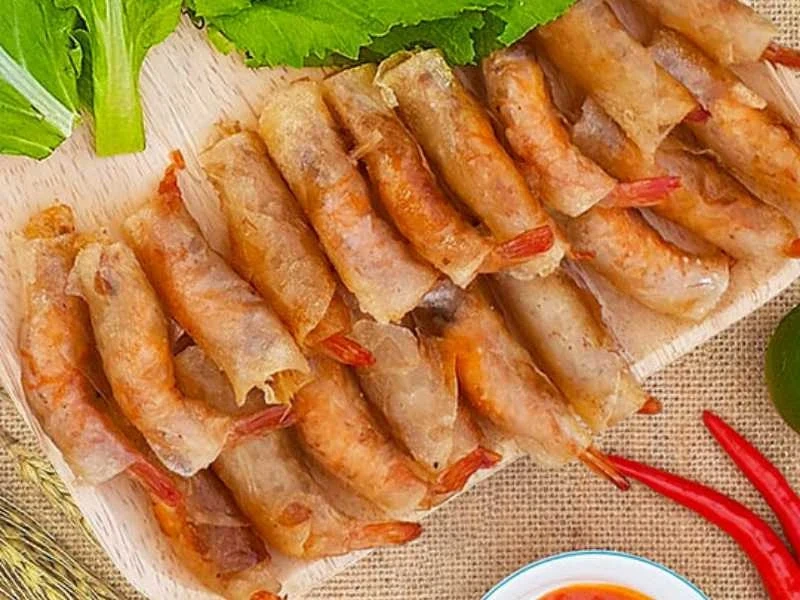 Dịch Vụ Xứ Nẫu - Địa chỉ phân phối chả ram tôm đất đặc sản Bình Định