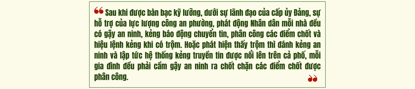 Sáng dân vận Nhân dân, vững an ninh Đất Tổ