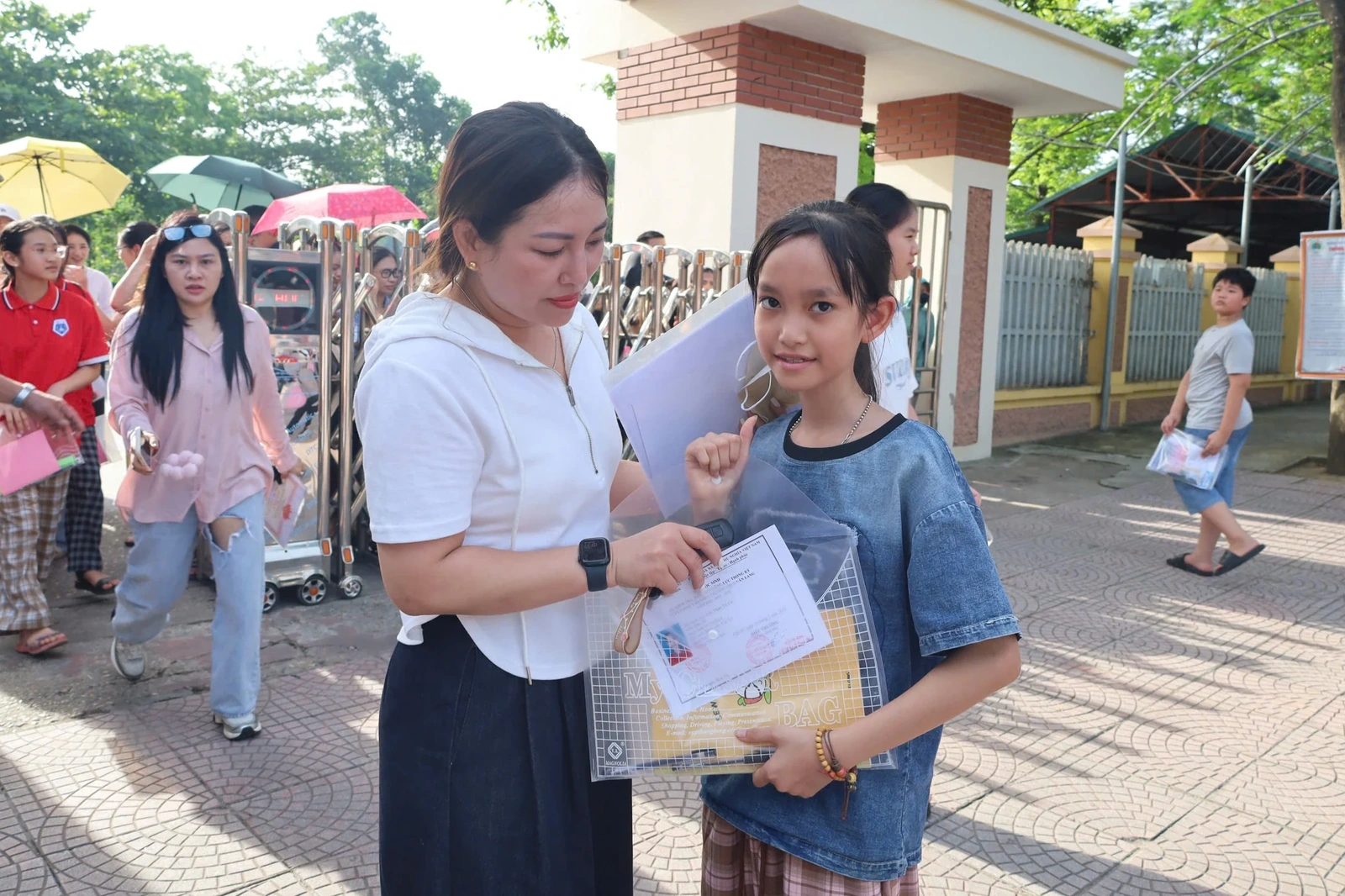 1.136 học sinh dự tuyển vào Trường THCS Văn Lang