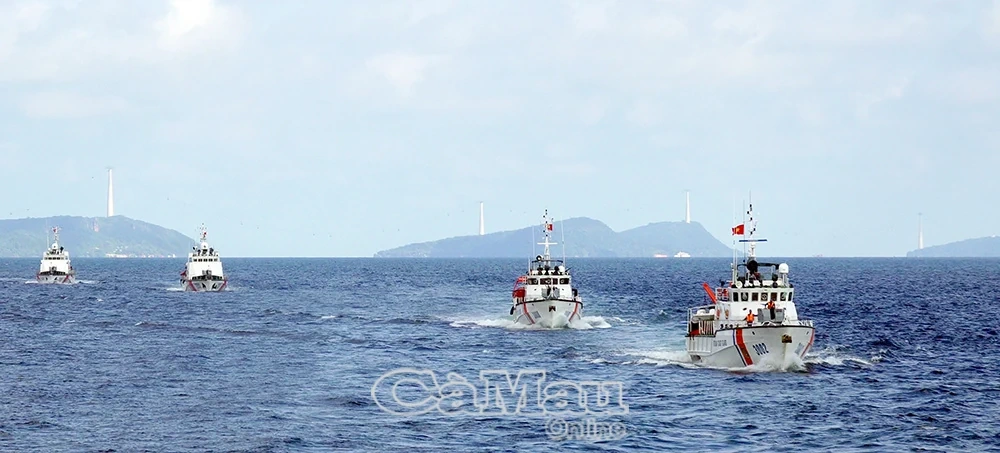 Vùng Cảnh sát biển 4 bảo vệ vững chắc vùng biển Tây Nam