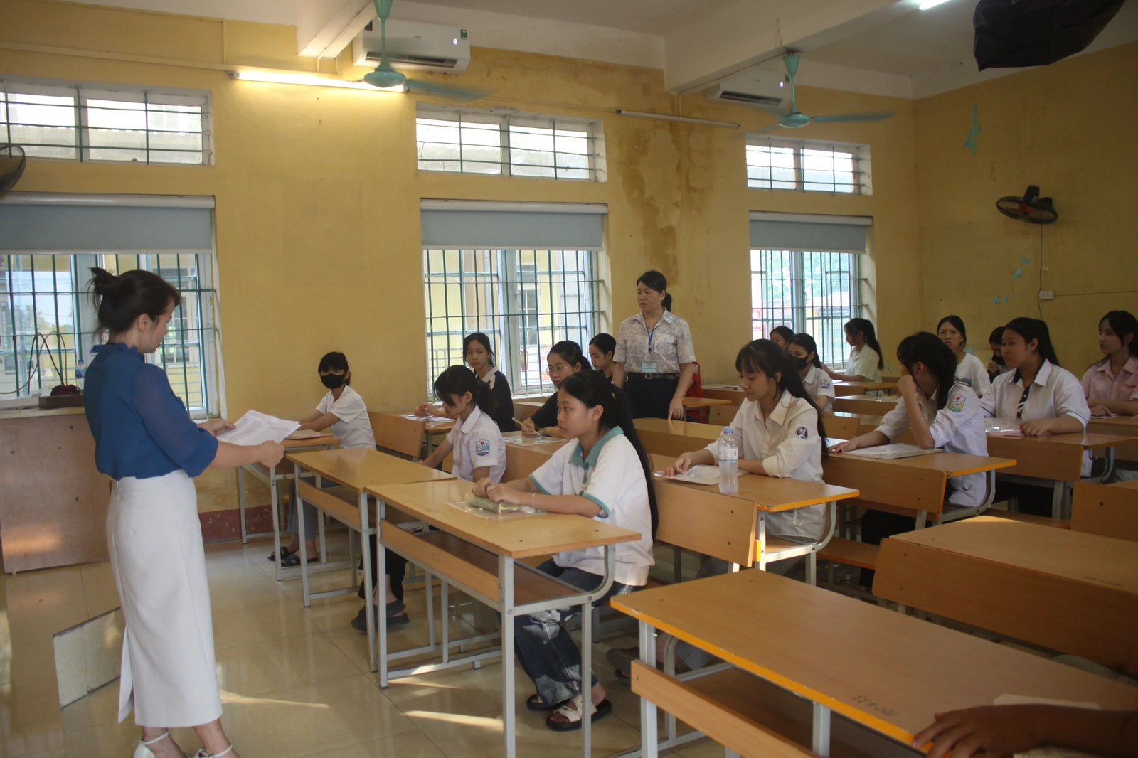 Ngày thi đầu tiên Kỳ thi tuyển sinh vào lớp 10 THPT