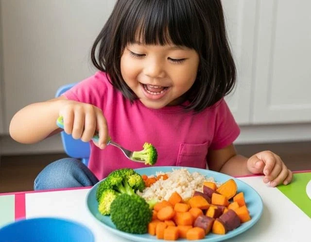 Có nên cho con ăn chay từ bé?