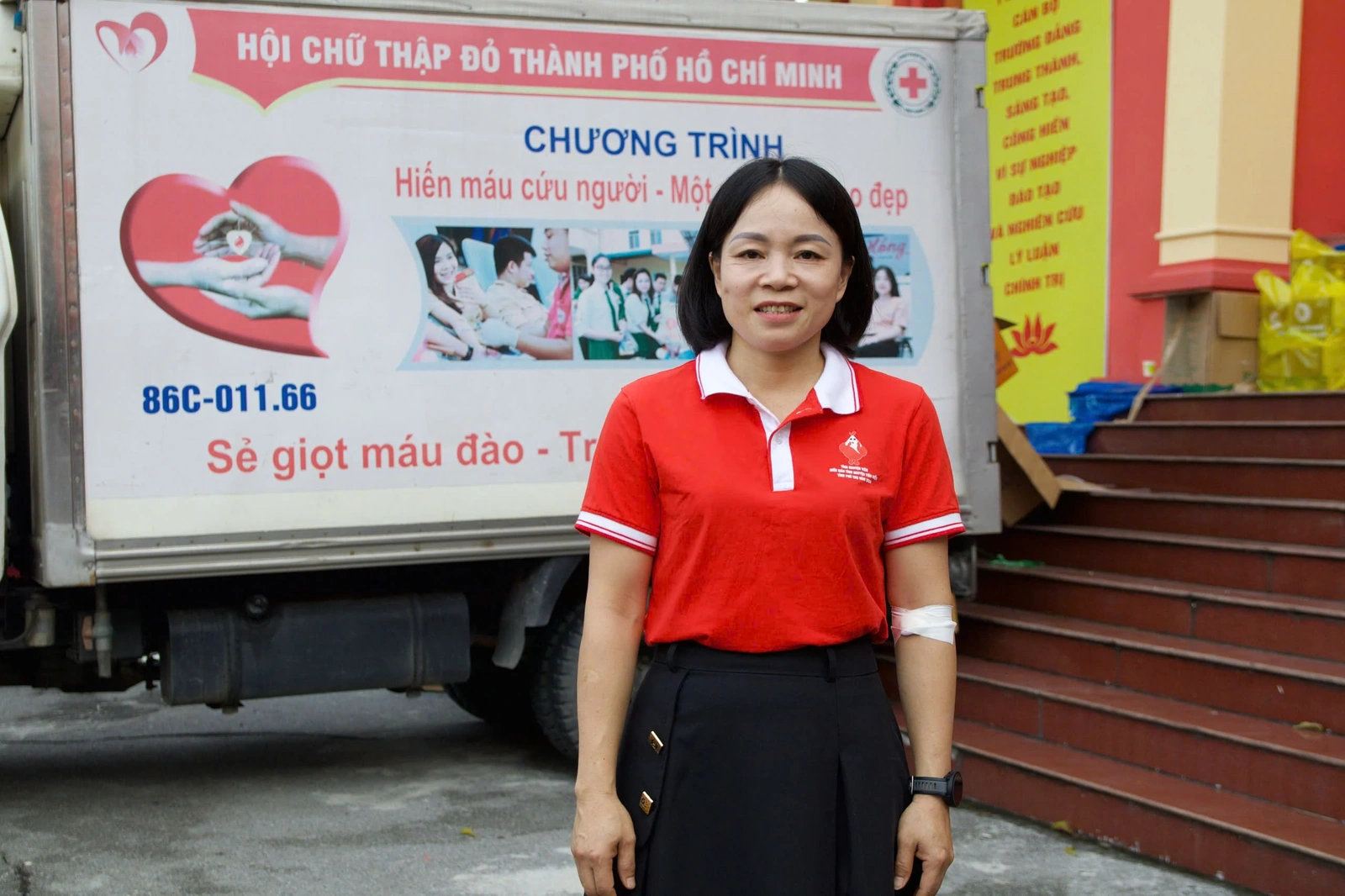 Cô giáo mầm non 52 lần hiến máu