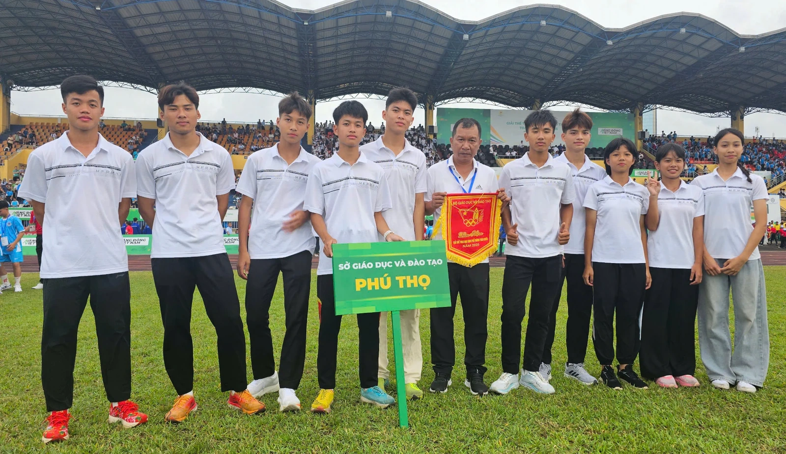 Giáo dục Đất Tổ có 10 VĐV tranh tài tại Giải Thể thao học sinh phổ thông toàn quốc năm 2025